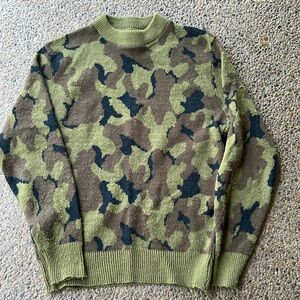 Vintage camo sweater